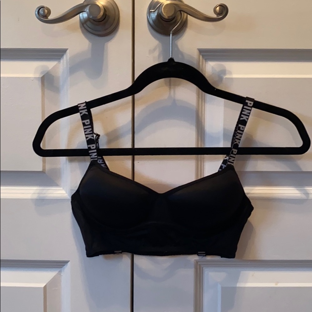 VS Black Open Back Sports Bra XS